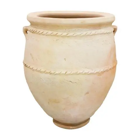 Imagen TINAJA CERAMICA BOCA ANCHA CON ASAS 70X55 CM