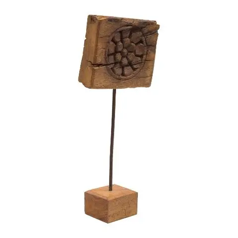 Imagen MADERA TALLADA PEANA MADERA