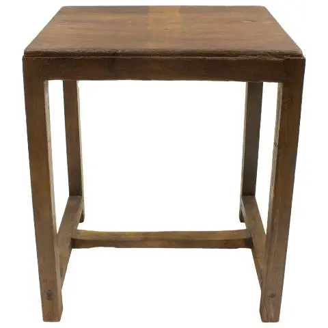 Imagen MESA AUXILIAR MADERA NATURAL CERA