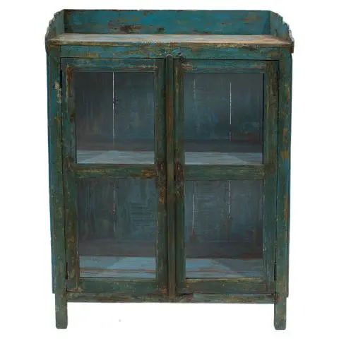 Imagen VITRINA 2/H COPETE SUPERIOR AZUL