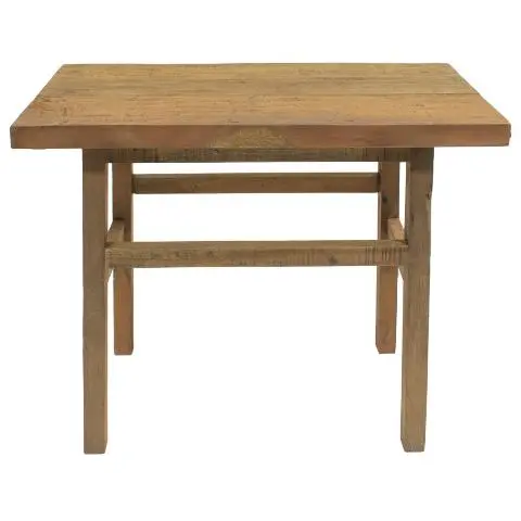 Imagen MESA AUXILIAR MADERA RECUPERADA TECA Y MANGO