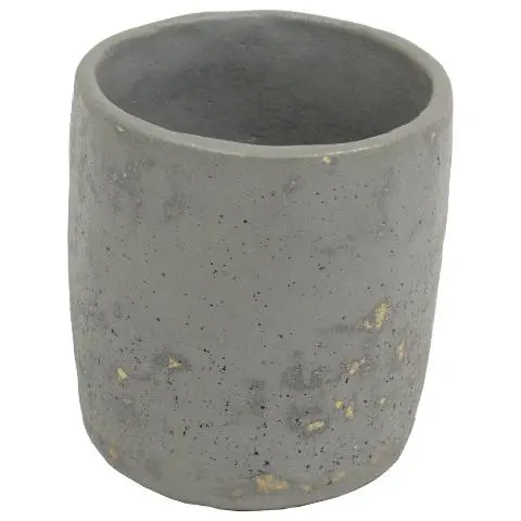 Imagen VASO ESCAYOLA GRIS