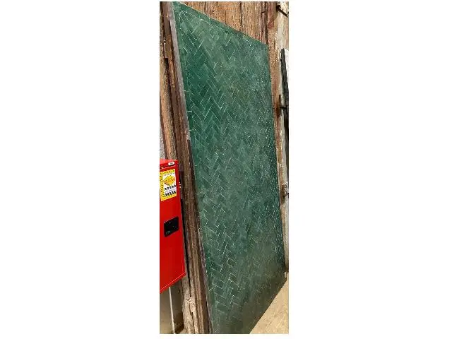 Imagen TABLERO MESA MOSAICO RECTANGULAR VERDE OLIVA 200X100 CM ZIGZAG