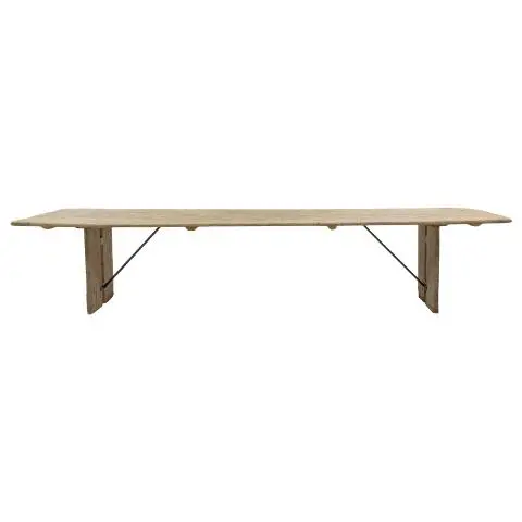 Imagen MESA COMEDOR MADERA RECICLADA 367X88 CM