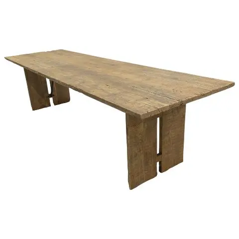 Imagen MESA COMEDOR MADERA RECICLADA 308X90 CM