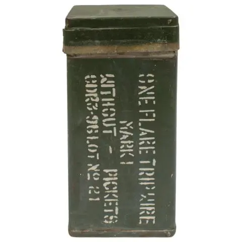 Imagen CAJA MILITAR METLICA CUADRADA