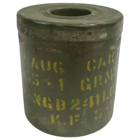 Imagen CAJA MILITAR METLICA REDONDA