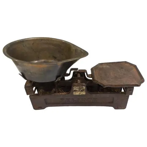 Imagen BALANZA METALICA OXIDO