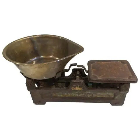 Imagen BALANZA METALICA OXIDO