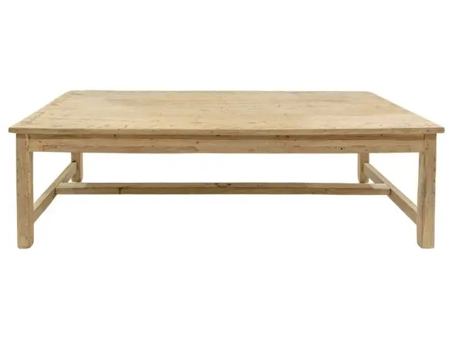 Imagen MESA ANTIGUA CENTRO MADERA BLEACH 153X76 CM