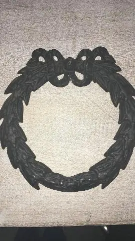 Imagen ANILLO GUIRNALDA HIERRO NEGRO