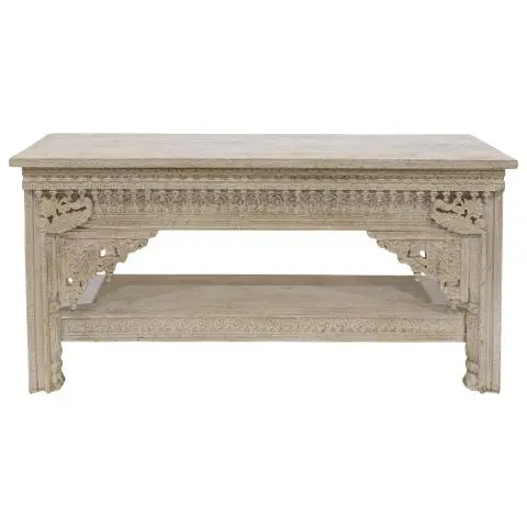 Imagen CONSOLA TALLADA BALDA INFERIOR BLANCA