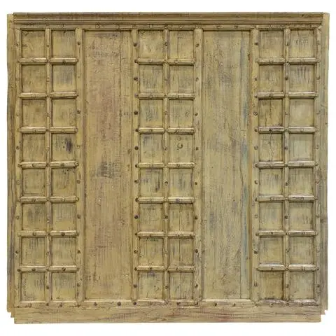 Imagen CABECERO PUERTA ANTIGUA CREMA