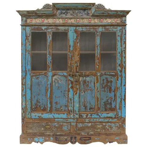 Imagen ALACENA ANTIGUA 2/H 2/C AZUL