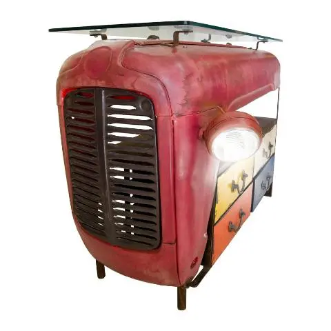 Imagen CONSOLA METLICA TRACTOR 4/C CON CRISTAL