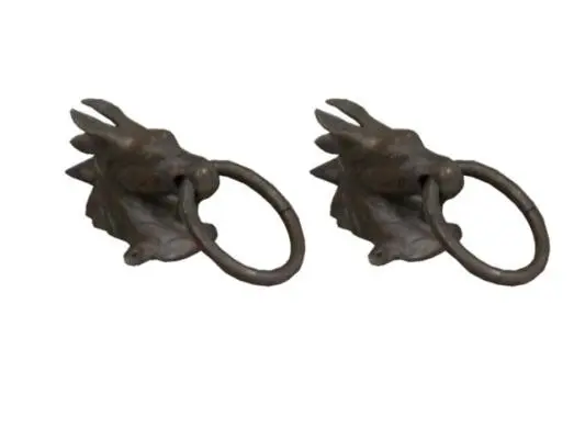 Imagen ARGOLLA BRONCE CABEZA CABALLO REF.S176