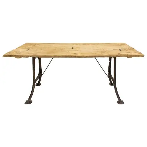 Imagen MESA COMEDOR TABLERO MADERA LAMAS 177X90 CM