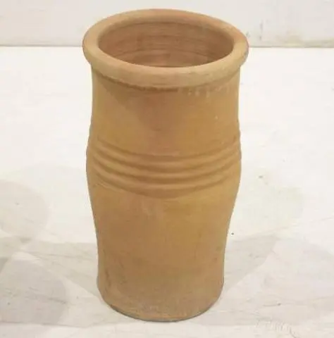 Imagen TINAJA CERAMICA LISA CENEFA 41X24 CM