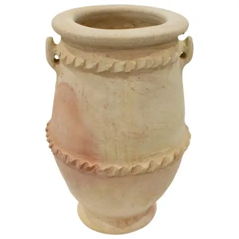 Imagen TINAJA CERAMICA BOCA ANCHA CON ASAS 60X37 CM