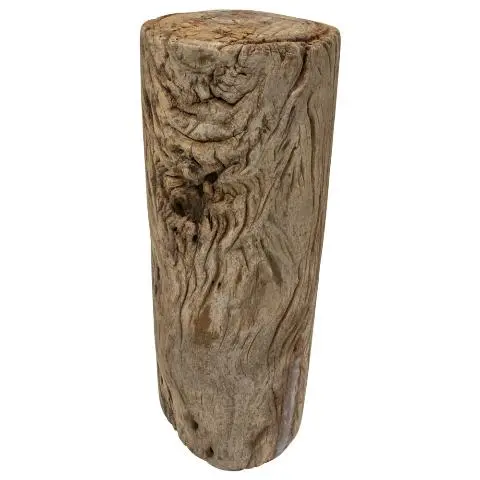 Imagen PEDESTAL CILINDRO ANTIGUO MADERA
