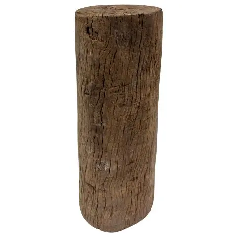 Imagen PEDESTAL CILINDRO ANTIGUO MADERA