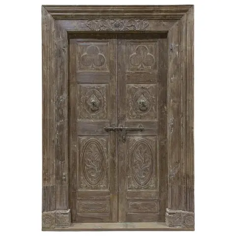 Imagen PUERTA 2/H ANTIGUA TALLADA