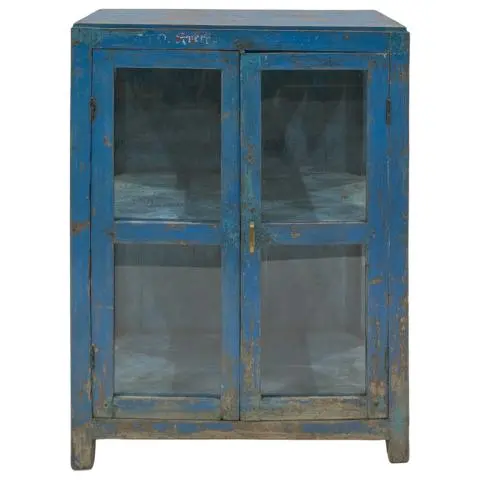 Imagen VITRINA ANTIGUA 2/H AZUL