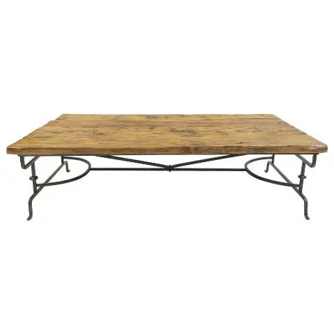 Imagen MESA CENTRO MADERA Y METAL