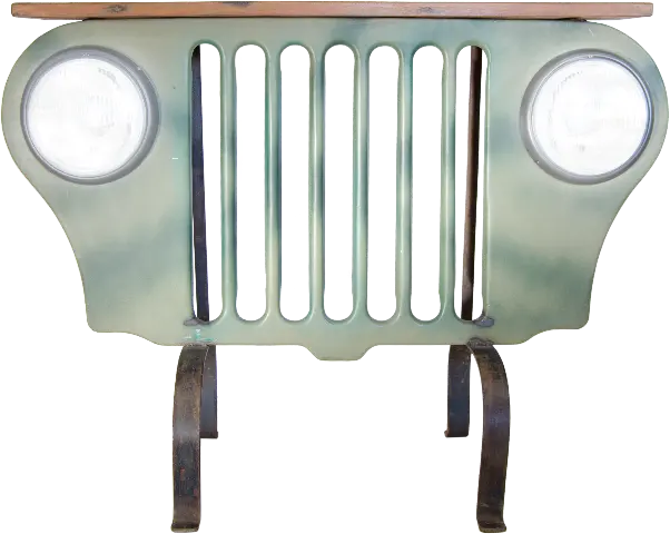 Imagen CONSOLA METALICA JEEP BAJA VERDE CON LUCES